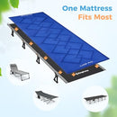 KINGCAMP COT SLEEPING MAT SOFT COMFORTABLE - SIZE: 75" X 25" NAVY BLUE - Like New