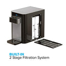 BRIO SELF-CLEANING COUNTERTOP BOTTLELESS WATER COOLER DISPENSER - BLACK Like New