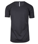 GALAXY BY HARVIC MEN MEDIUM PERFORMANCE MOISTURE WICKING ACTIVE MUSCLE TEE BLACK - Brand New