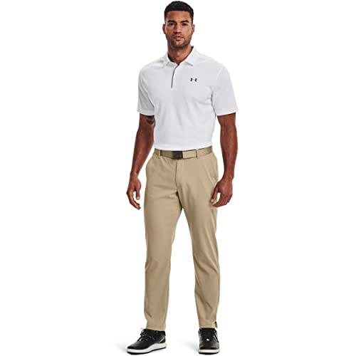 1290140 Under Armour Men's Tech Golf Polo White 2XL - Like New