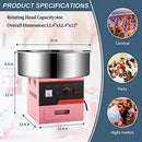 Commercial Cotton Candy Maker Candy Floss Machine 20.5 Inch B0B5GSNZQ8 - Blue - Like New