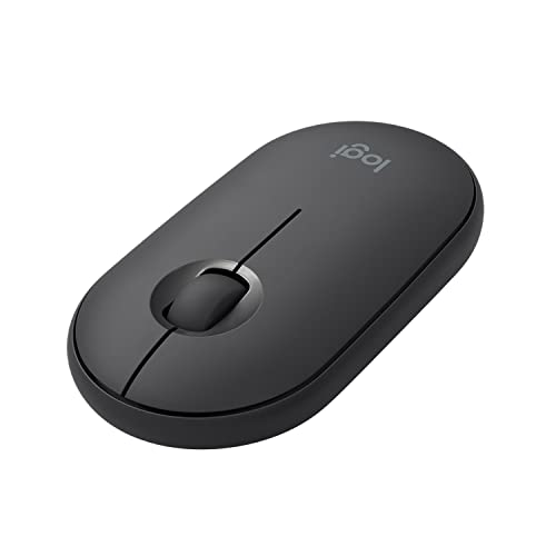 910-005948 Logitech Pebble i345 Wireless Bluetooth Mouse for iPad Graphite - Like New