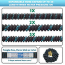 TYRELLSO 100FT EXPANDABLE GARDEN HOSE KINK FREE FLEXIBLE WATER - Scratch & Dent