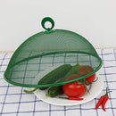 DAMEING 2Pcs Round Metal Mesh Food Cover, 13.78 Inch Mesh Screen Tents Umbrella - Brand New