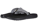TEVA WOMEN'S VOYA FLIP FLOP - SIZE: WOMEN 11 - BAR STREET WHITE MULTI - Like New