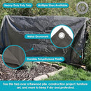 Sunnydaze 30 x 50 Foot Plastic Reversible Heavy-Duty Multipurpose Tarp - Like New