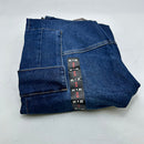 BLU ICE MEN'S STRETCH CARGO POCKET JEANS - SIZE: MEN 30W X 30L - DARK WASH - Brand New