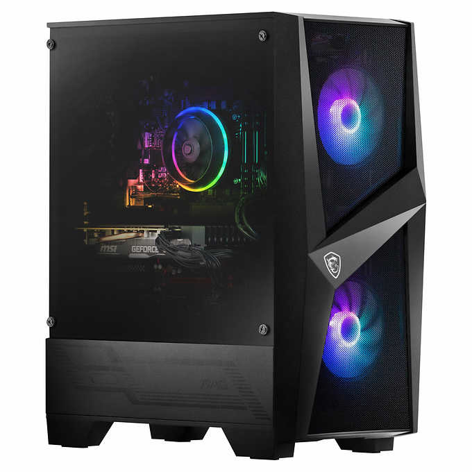 MSI CODEX R DESKTOP I7 32 1TB SSD + 2TB HDD RTX 3060 CODEX-R-12TC-059US - BLACK - Like New