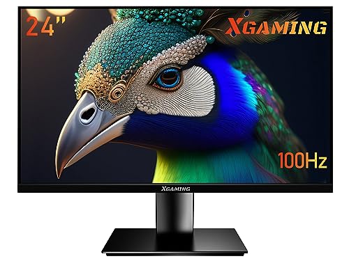 XGAMING 24" FHD 1920 * 1080P 100Hz Frameless Monitor - Black Like New