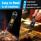 Biison Instant Read Meat Thermometer, Gauge, Water Resistance, For Grilling - Like New