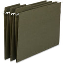 SMEAD 100% RECYCLED FASTAB HANGING FILE FOLDER STANDARD GREEN 20 PER 64137 - Brand New