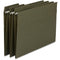 SMEAD 100% RECYCLED FASTAB HANGING FILE FOLDER STANDARD GREEN 20 PER 64137 - Brand New