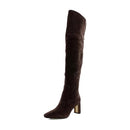 Sam Edelman Women's Shea Over-the-Knee Boot Cafe Noir Wide Calf 7.5 Medium - Brand New