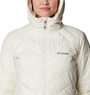 Puffy Columbia Women's Heavenly Long Hooded Jacket Chalk Size L - Brand New