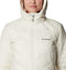 Puffy Columbia Women's Heavenly Long Hooded Jacket Chalk Size L - Brand New