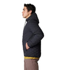 OM0384 MOUNTAIN HARDWEAR MEN'S STRETCHDOWN LIGHT ZIP HOODIE BLACK M - Brand New