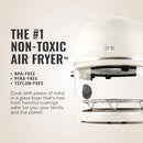 Non-Toxic Air Fryer - Glass AirFryer 5 Quart - B0CDY28SGV - Black - Brand New