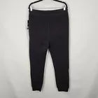 BLU ROCK WOMEN'S JOGGER SWEATPANTS - SIZE: WOMEN L - BLACK - Brand New