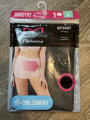 MAIDENFORM FLEXEES WOMEN'S BOYSHORT HIP SIZE 34-38 - SIZE: WOMEN S - BLACK - Like New