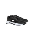 751SMA0023312 Lacoste Men's Tech Point Tennis Shoes Black/White Size 11.5 - Like New