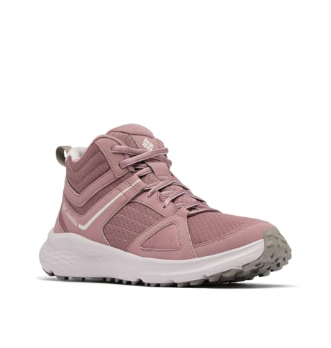 COLUMBIA WOMEN'S NOVO TRAIL MID HIKING BOOT FIG/VAPOR SIZE 9 W7/EU 40 - Like New