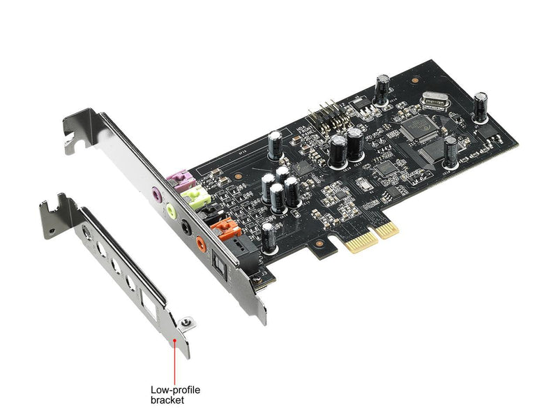 ASUS XONAR SE 5.1 Channel 192kHz/24-bit Hi-Res 116dB SNR PCIe Gaming Sound