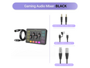 FIFINE SC3 Gaming Audio Mixer with XLR Cable Bundle, Streaming RGB PC Mixer with