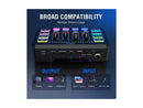 FIFINE SC3 Gaming Audio Mixer with XLR Cable Bundle, Streaming RGB PC Mixer with