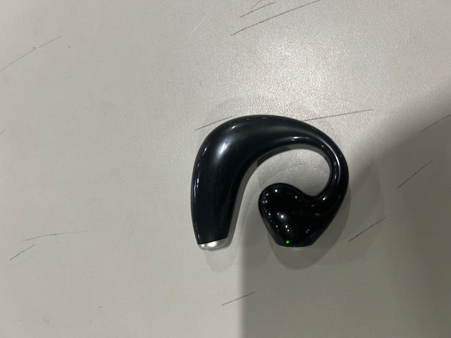 SEPTENTRA BLACK SEPTPENTA AI TRANSLATION BONE CONDUCTION CLIP ON EARBUDS - BLACK - Like New