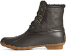 SPERRY WOMEN'S SALTWATER WINTER LUX BOOTS WOMEN'S SIZE 7 BLACK - Scratch & Dent