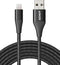 ANKER POWERLINE II USB A TO LIGHTNING CABLE MFI CERTIFIED 6FT A8653 - BLACK - Like New