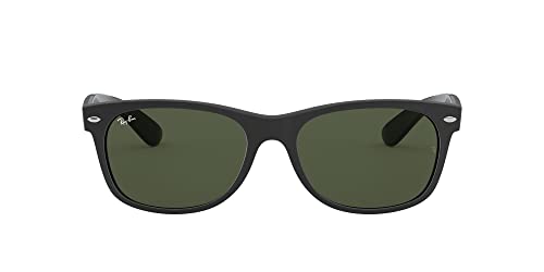 RAY-BAN RAY-BAN RB2132 NEW WAYFARER 6462/31 RUBBER BLACK ON - Scratch & Dent