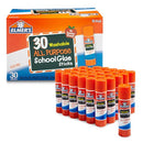 ELMER'S ALL PURPOSE SCHOOL GLUE STICKS ACID-FREE WASHABLE 7 GRAMS 30 COUNT - Brand New