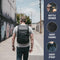 CLEVERMADE PACIFICA BACKPACK COOLER, DUSTY TEAL/MIDNIGHT - Like New