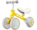 ALLOBEBE Baby Balance Bike, Toddler Bikes 12-36 Months Soft 3 Wheels - Yellow Like New