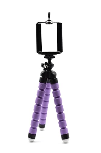 PRIME CONNECT PRIMECONNECT SMARTPHONE TRIPOD PCTR-1001-PR - PURPLE - Brand New