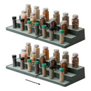SIMPLEMADE 3-Tier Spice Rack Organizer Versatile Storage Shelf Expandable Sage - Like New