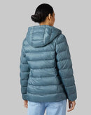 32 Degrees Heat Women’s Lightweight Packable Hooded Jacket X-Small Goblin Blue - Brand New