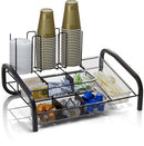 Officemate BreakCentral Multi Breakroom Organizer, Pod Holder, Black - 28002 - Brand New