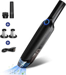 LAOPAO PORTABLE CAR VACUUM CLEANER HIGH 9KPA RECHARGEABLE BATTERY - BLACK Like New