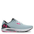 Under Armour Women HOVR Sonic 5 Breaker Blue/Electro Pink Size 9.5 - Like New