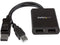 StarTech.com MSTDP122DP DisplayPort to DisplayPort Multi Monitor Splitter -