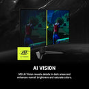 MSI MAG 325CQRXF E2 31.5" 2560 x 1440 (WQHD) Monitor, 240Hz, HDMI, VESA, Black - Like New