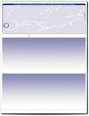 VERSACHECK UV TOP SECURE (DNA) CHECKS 250 BLANK BUSINESS VOUCHER CHECKS BLUE - Like New