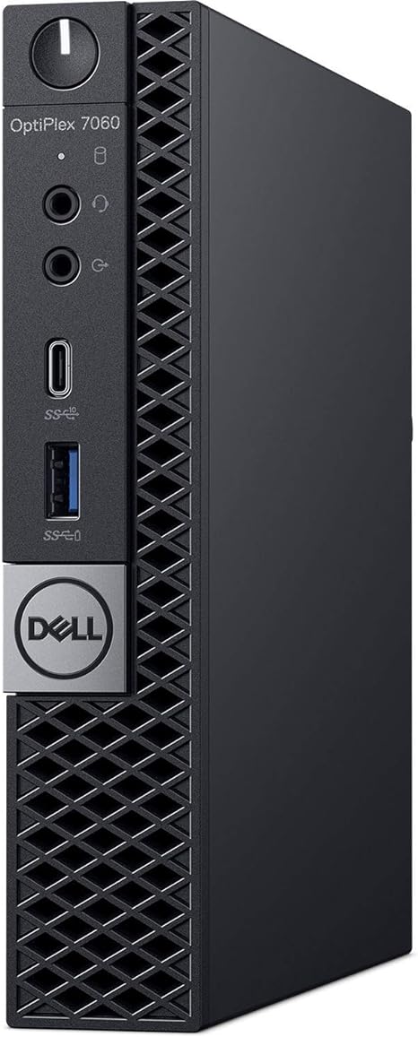 DELL OPTIPLEX 7060 MFF DESKTOP 2.40GHz I7-8700T 32GB 1TB SSD - BLACK Like New