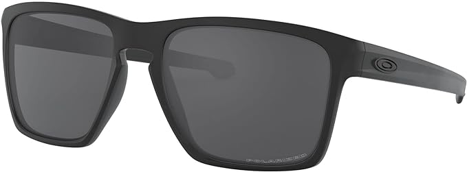 Oakley OO9341 Man Sunglasses Matte Black Frame POLARIZED Grey Lenses 57MM - Like New