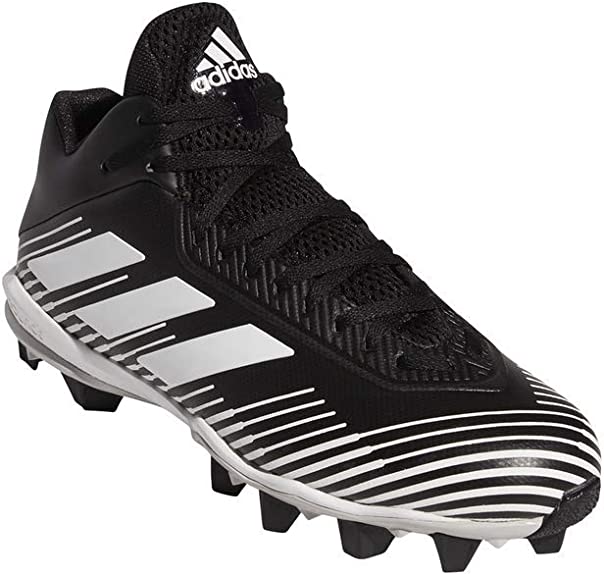 EF3484 Adidas Men's Football Shoe, Black/White/Grey Size 12 Like New