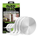 ALIEN SEAL ALIEN DRAFT SEAL SET 49 FEET ANTI-DRAFT ADHESIVE FLEXIBLE - WHITE - Like New