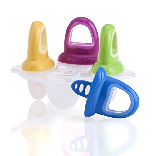 Nuby Popsicles Molds 1 Pack 4 Handle - Garden Fresh Fruitsicle Frozen Pop Tray - Like New
