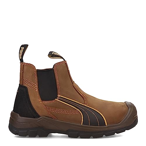 63.093.5 PUMA MEN'S TANAMI DOUBLE GORE SOFT TOE MID INDUSTRIAL BROWN SIZE 12 - Like New